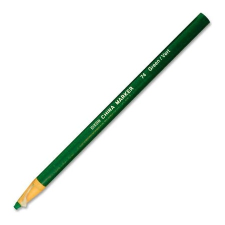 Dixon Dixon Phano Non-Toxic China Marker, Green Lead 74
